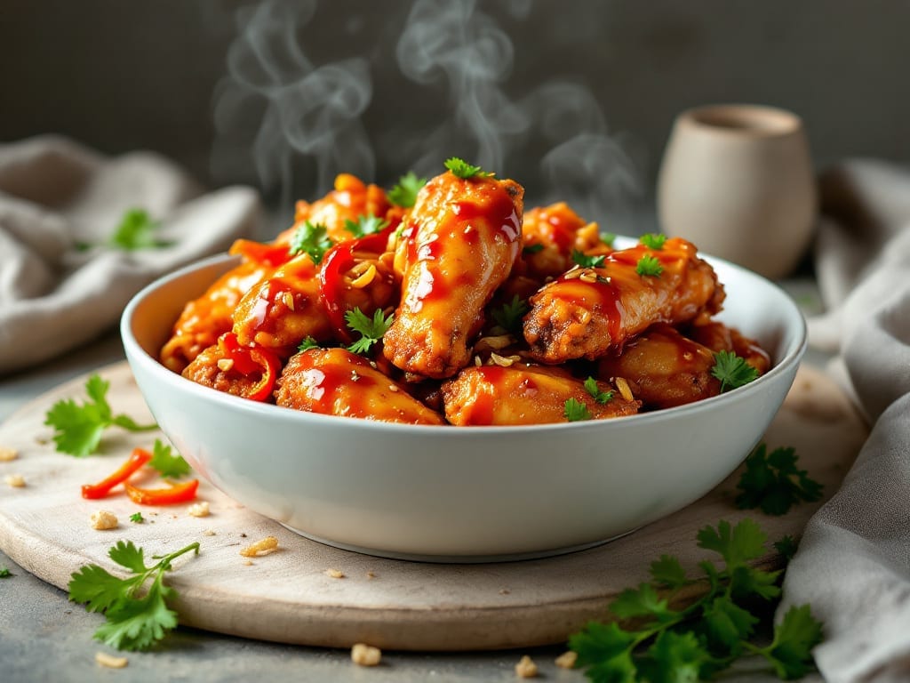 Sweet And Sour Chicken Wings Chinese Recipe: Glossy Vinegar Glaze That Sticks to Every Bite