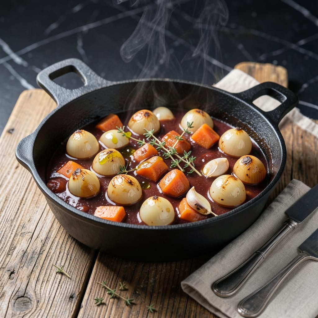 Bourguignon Sauce Recipe: Rich Wine-Infused Depth for Steaks