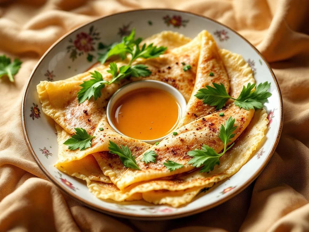 Chicken Crepes Recipe: Flaky Layers with Savory Herbed Filling