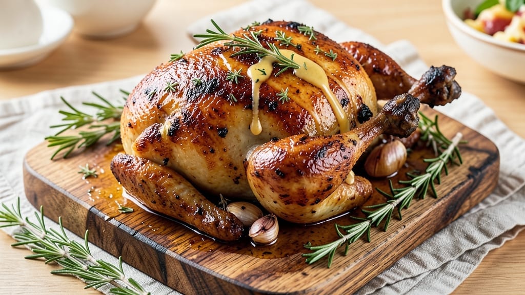 Nigella Lawson's Chicken Recipe: Herb-Infused Roast With Golden Skin