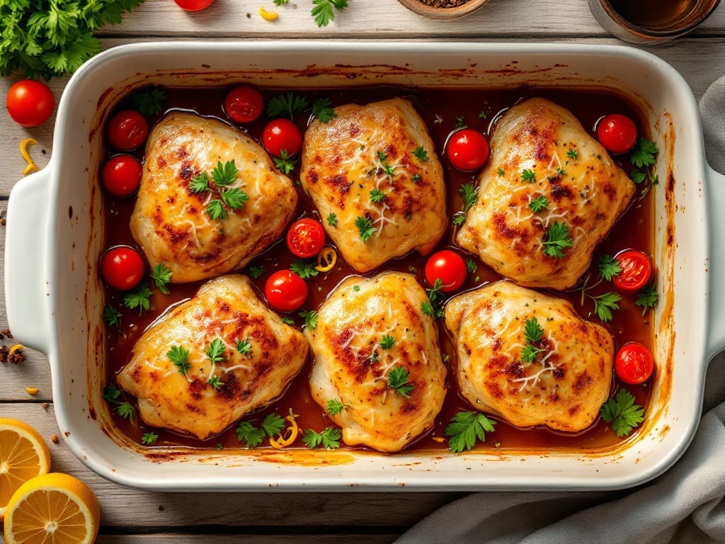 Chicken Baked Chicken Recipe: Juicy Centers Shielded by Crispy Parmesan Crust Chicken Baked Chicken Recipe: Juicy Centers Shielded by Crispy Parmesan Crust