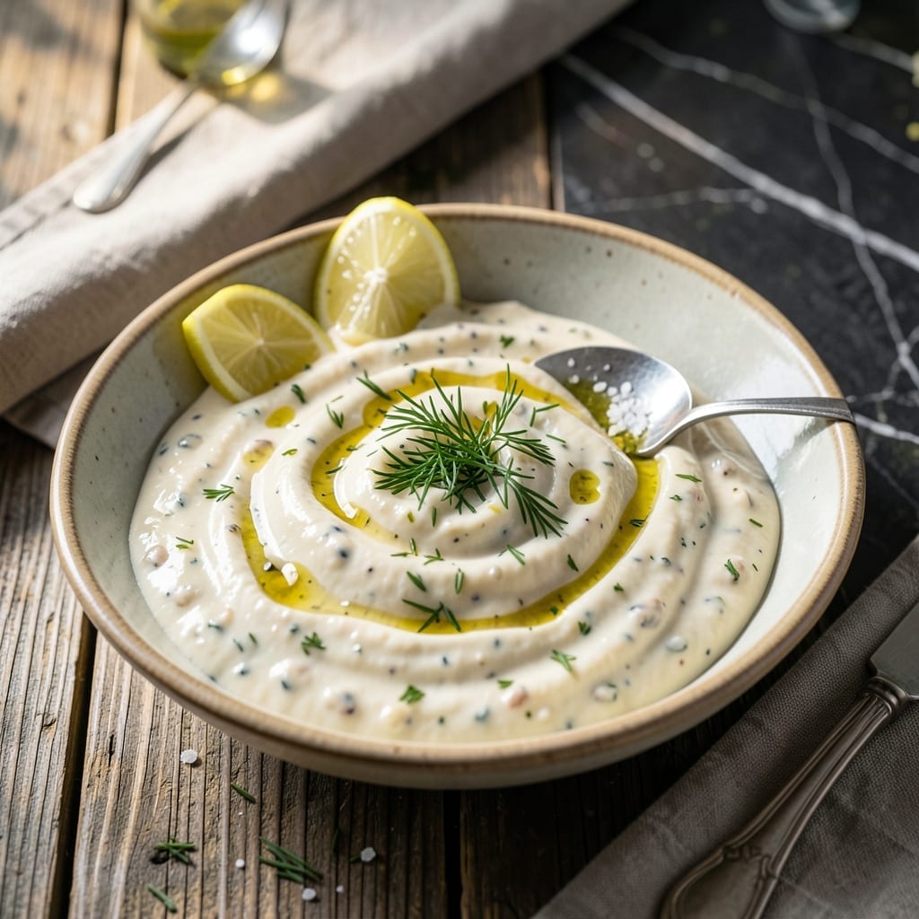 Gyro II White Sauce Recipe: Tangy Garlic and Dill Creaminess
