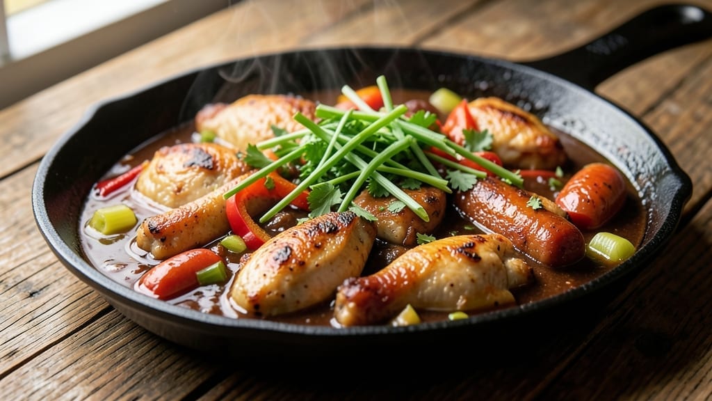Authentic Louisiana Chicken and Sausage Gumbo Recipe: Smoky Roux-Deepened One-Pot Tradition