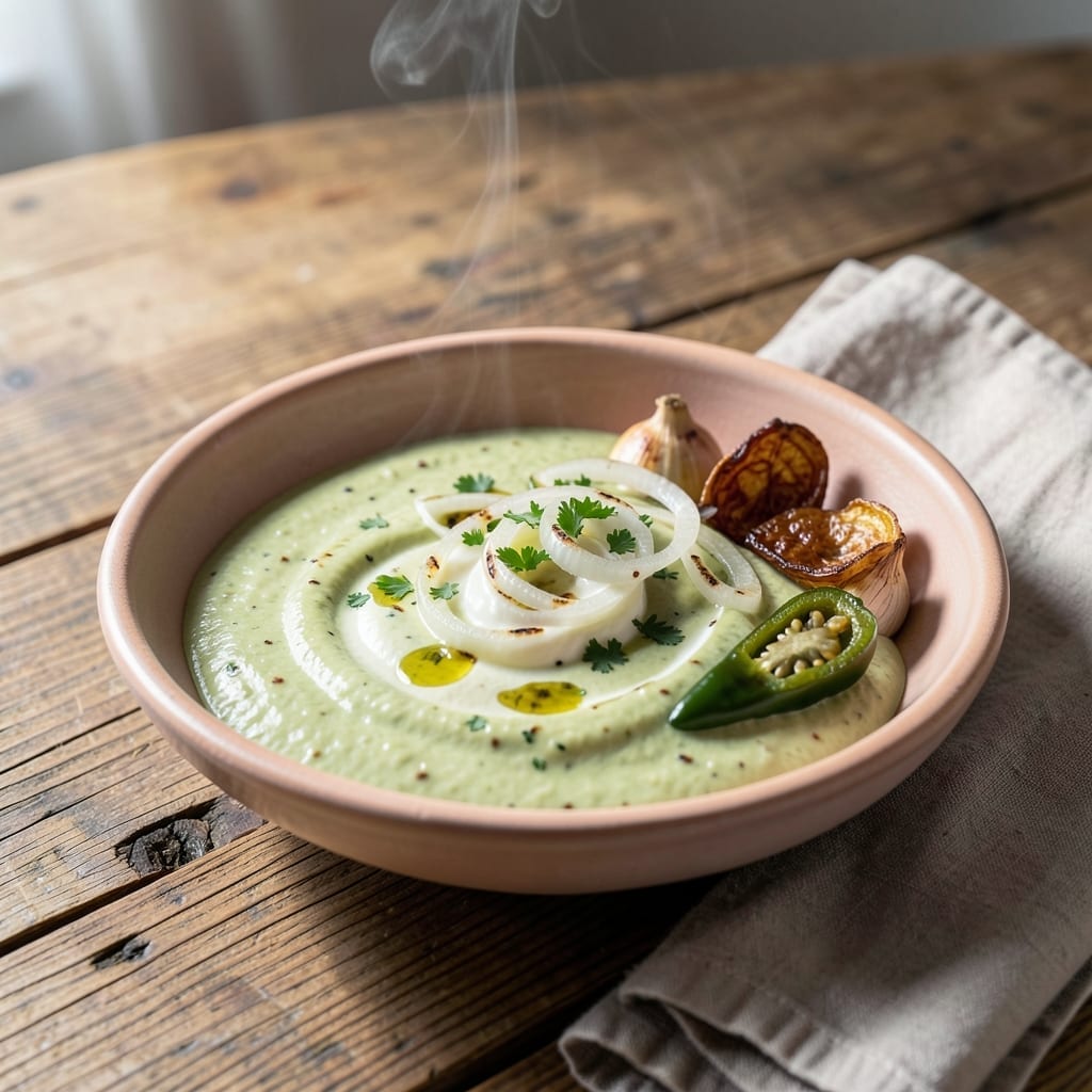 Tomatillo Cream Sauce Recipe: Tangy Green Richness for Tacos and Enchiladas