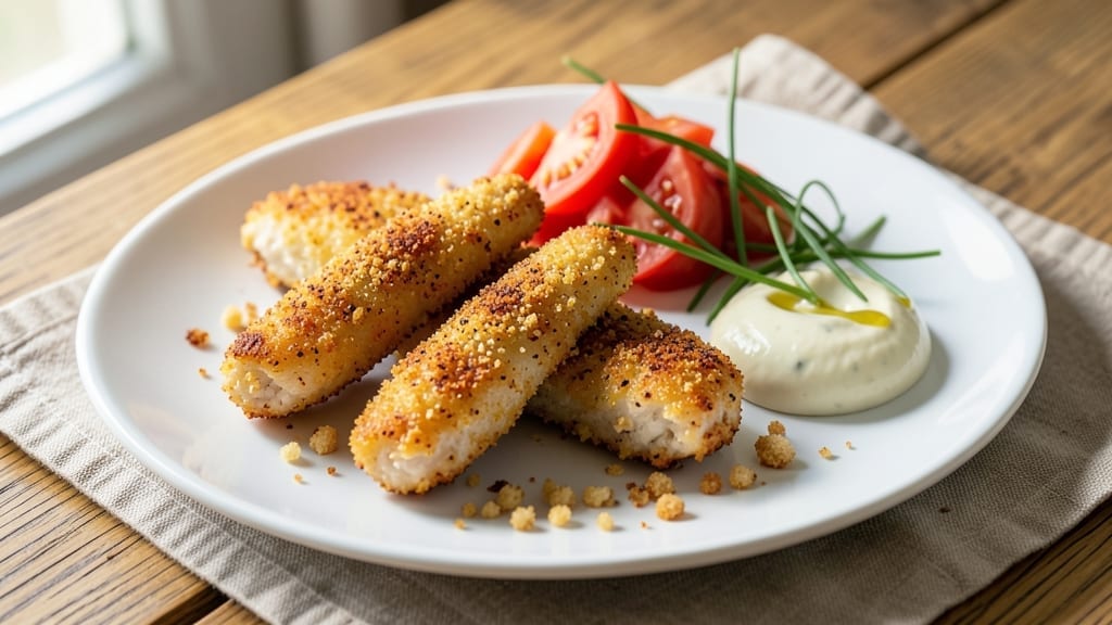 Baked Chicken Fingers Recipe: Crispy Crust Without the Deep Fryer