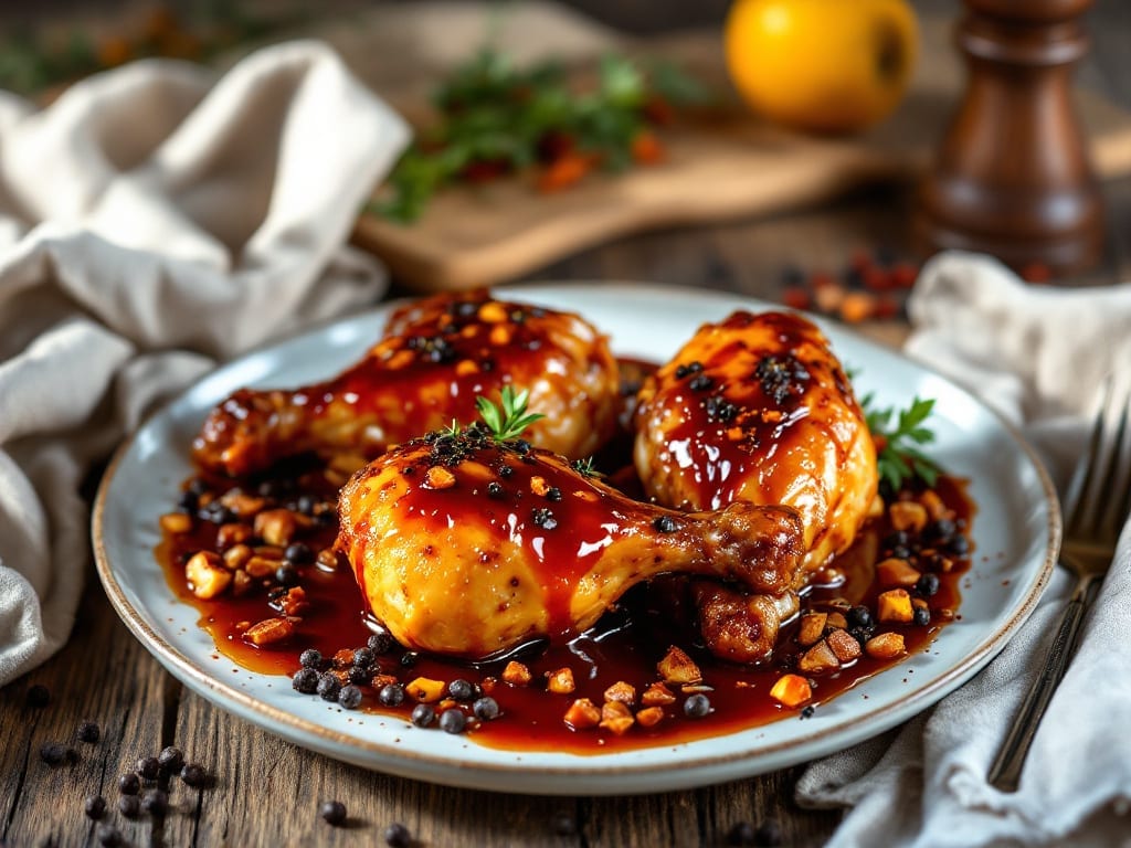 Oven Baked BBQ Chicken Leg Quarters Recipe: Smoky Glaze That Carries Deep Flavor Oven Baked BBQ Chicken Leg Quarters Recipe: Smoky Glaze That Carries Deep Flavor