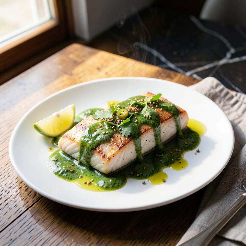 Cilantro Sauce Recipe for Fish: Bright Herbal Drizzle to Elevate Seafood