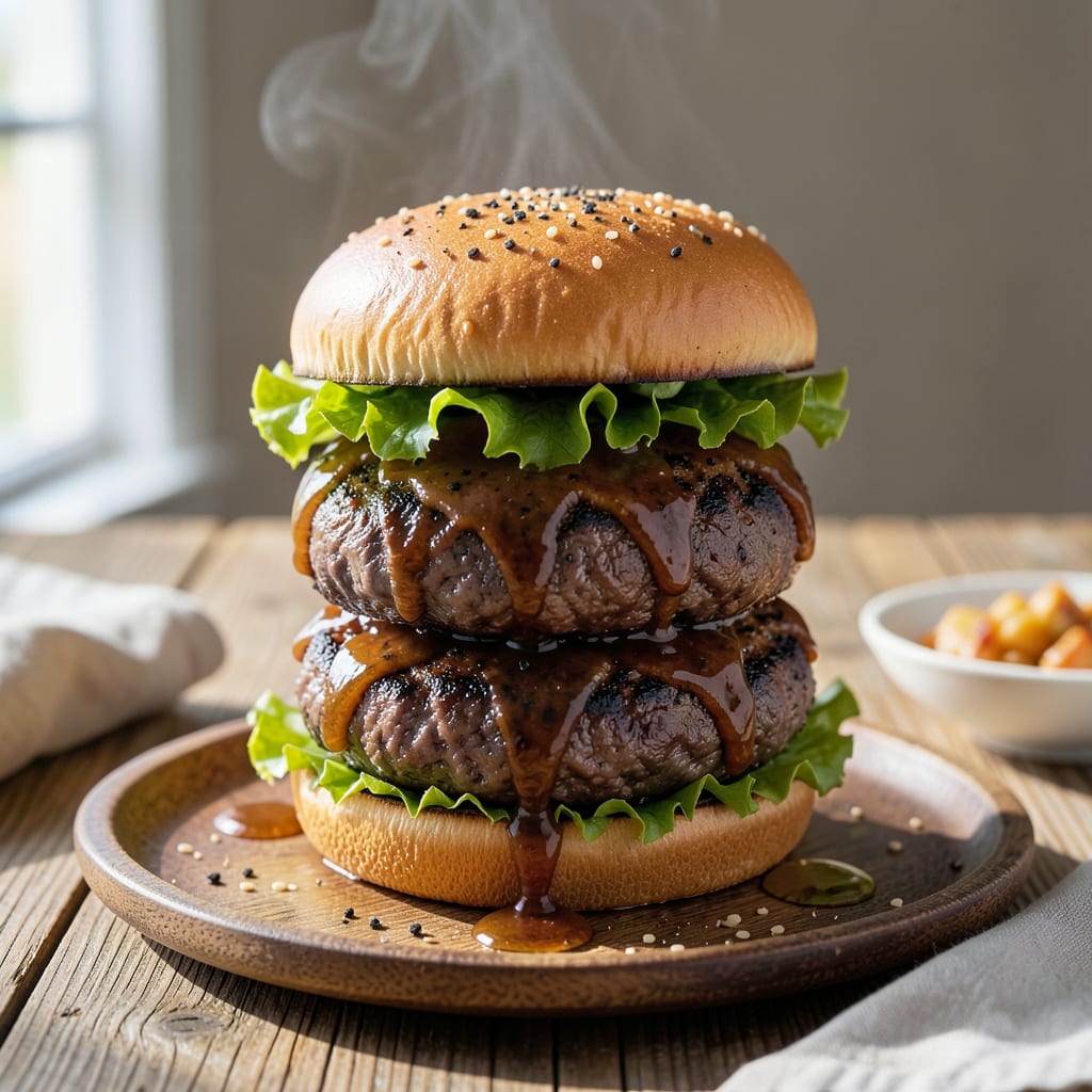 Comprehensive A 1 Steak Sauce Hamburger Recipe: Classic Diner Style at Home visual reference
