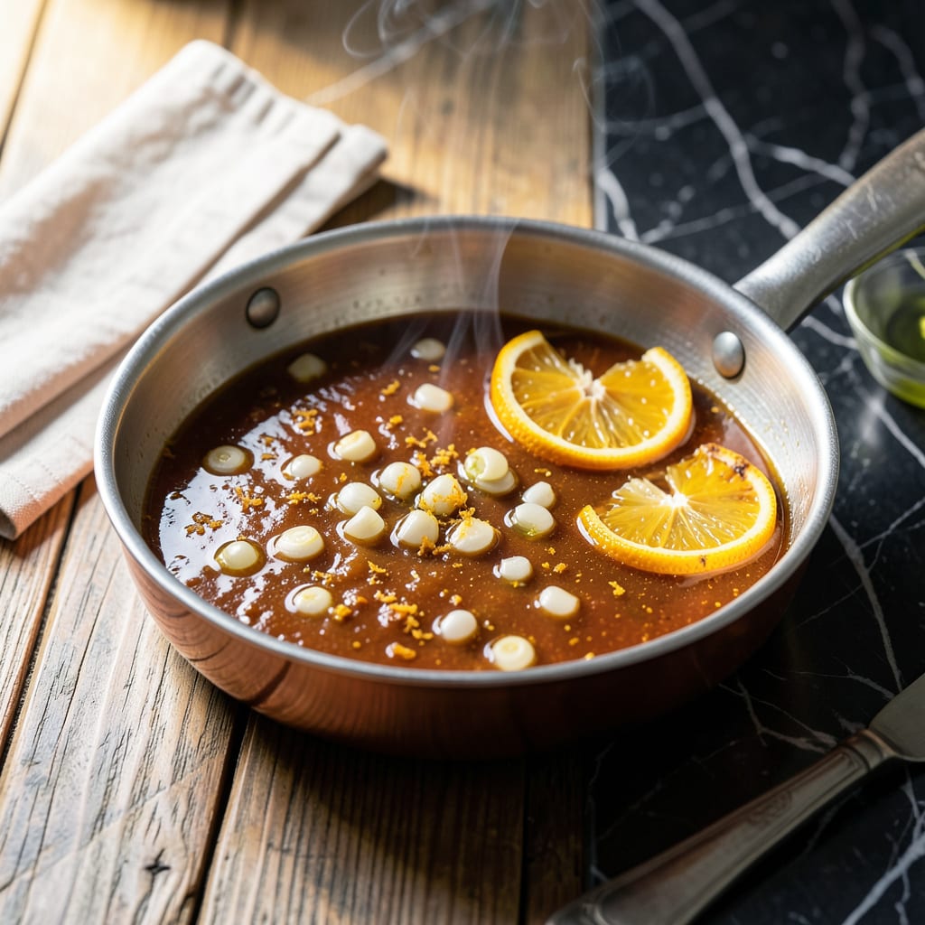 Complete A L'Orange Sauce Recipe: Citrus Glazed Elegance for Duck or Chicken overview image