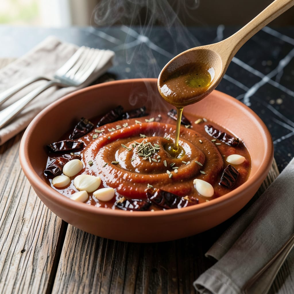 Visual representation of A La Diabla Sauce Recipe: Fiery Chipotle Heat With Smoky Depth