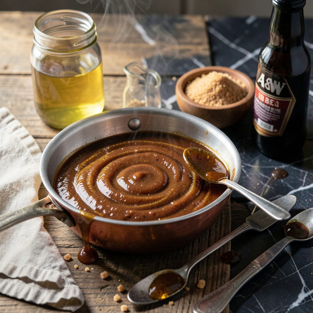 Complete A&W BBQ Sauce Recipe: Tangy Sweet Nostalgia in a Jar overview image