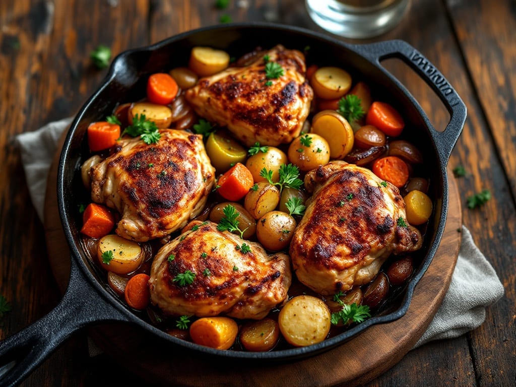 Hobo Chicken Recipe: Campfire-Style Crispy Bites in One Pan Hobo Chicken Recipe: Campfire-Style Crispy Bites in One Pan