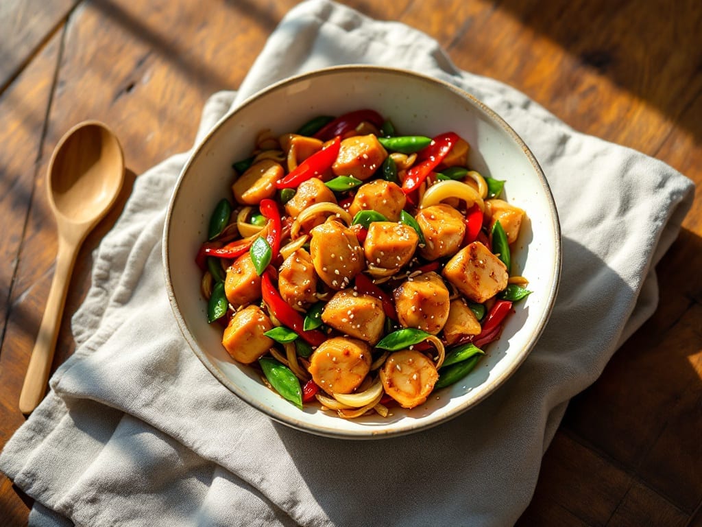 Betty Crocker's Chicken Stir Fry Recipe: Crisp-Tender Bites With Quick-Pickled Veggies