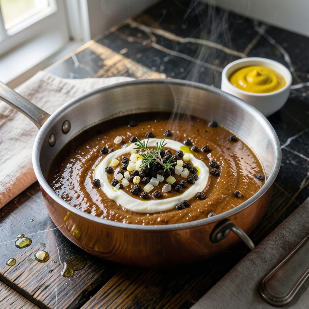 Complete A1 Peppercorn Sauce Recipe: Bold and Creamy Steakhouse Signature overview image