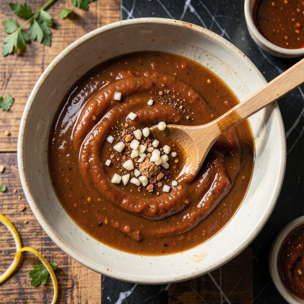 A1 Sauce Marinade Recipe: Bold Umami Depth for Grilled Meats example with annotations