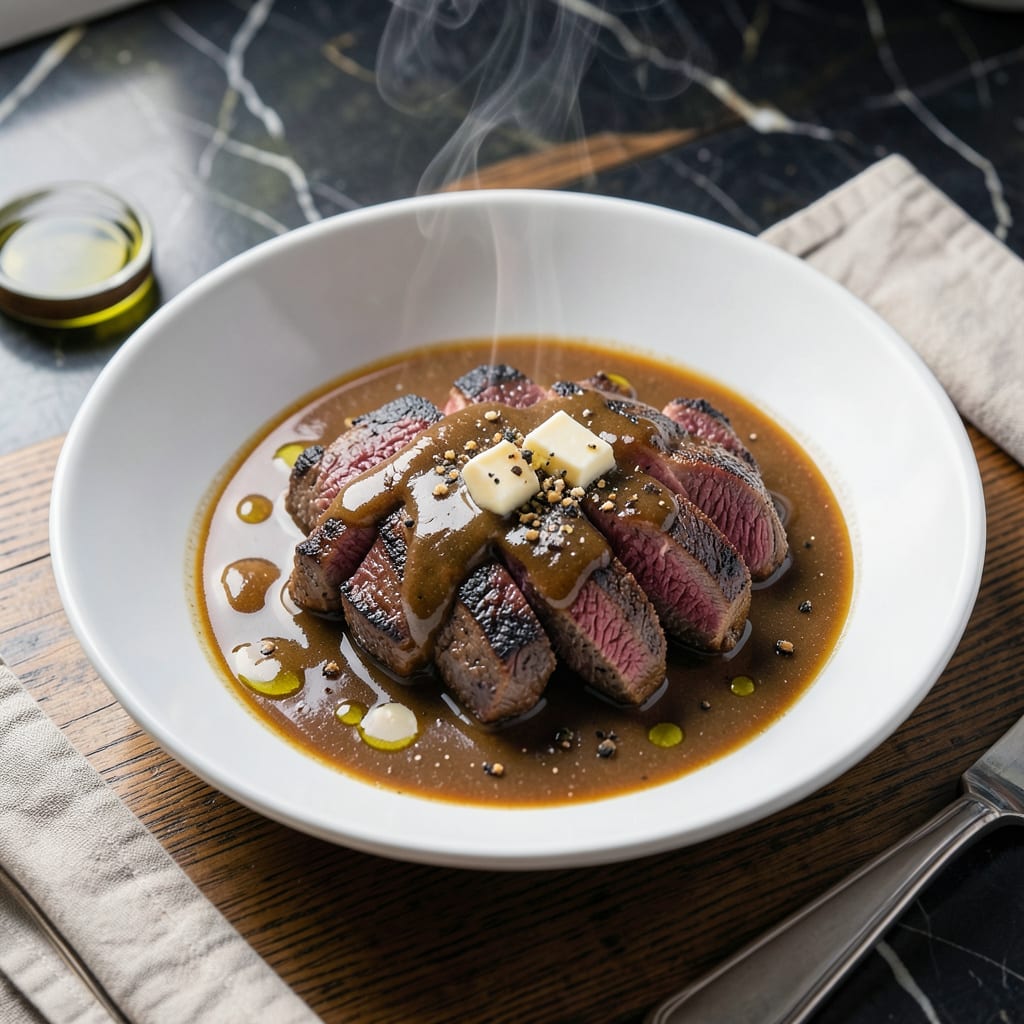 A1 Steak Sauce Gravy Recipe: Rich Umami Drizzle for Roasts illustration with key details
