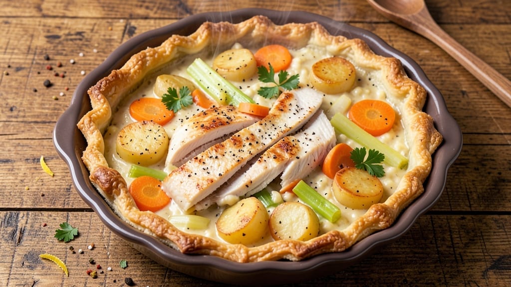 Campbell's Chicken Pot Pie Recipe: Flaky Crust, Creamy Filling Harmony