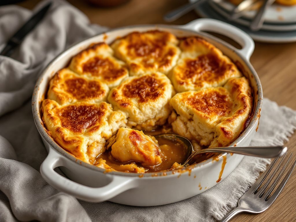 Chicken Cobbler Recipe Red Lobster: Buttery Biscuit Top With Juicy Chicken Filling