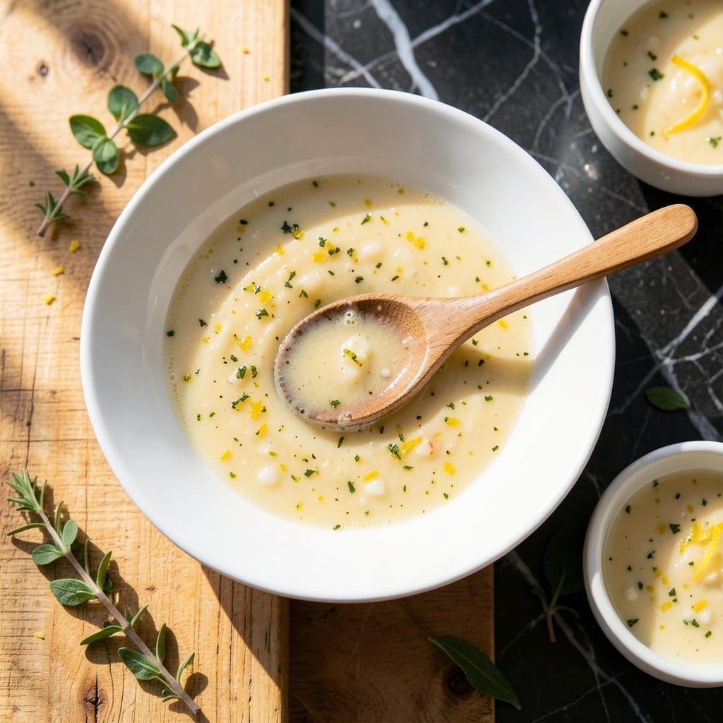 Greek Lemon Sauce Recipe: Bright Citrus Emulsion for Seafood