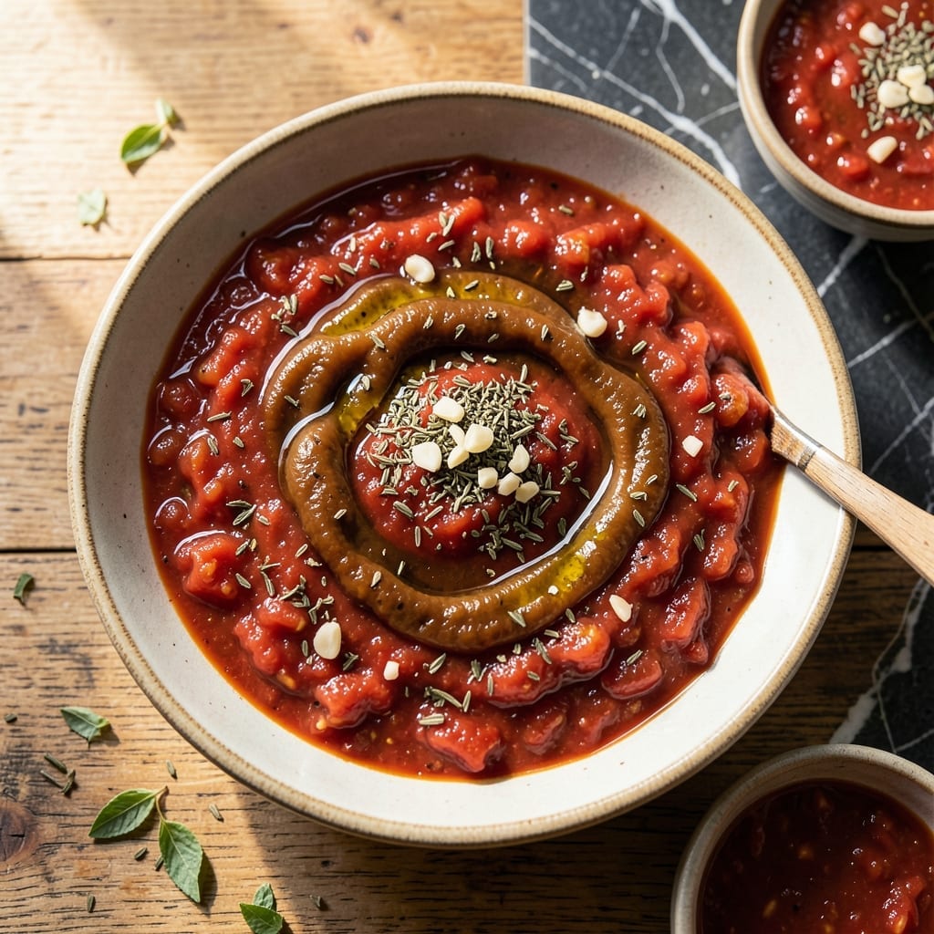Greek Pizza Sauce Recipe: Tangy Tomato and Herb Infusion Greek Pizza Sauce Recipe: Tangy Tomato and Herb Infusion