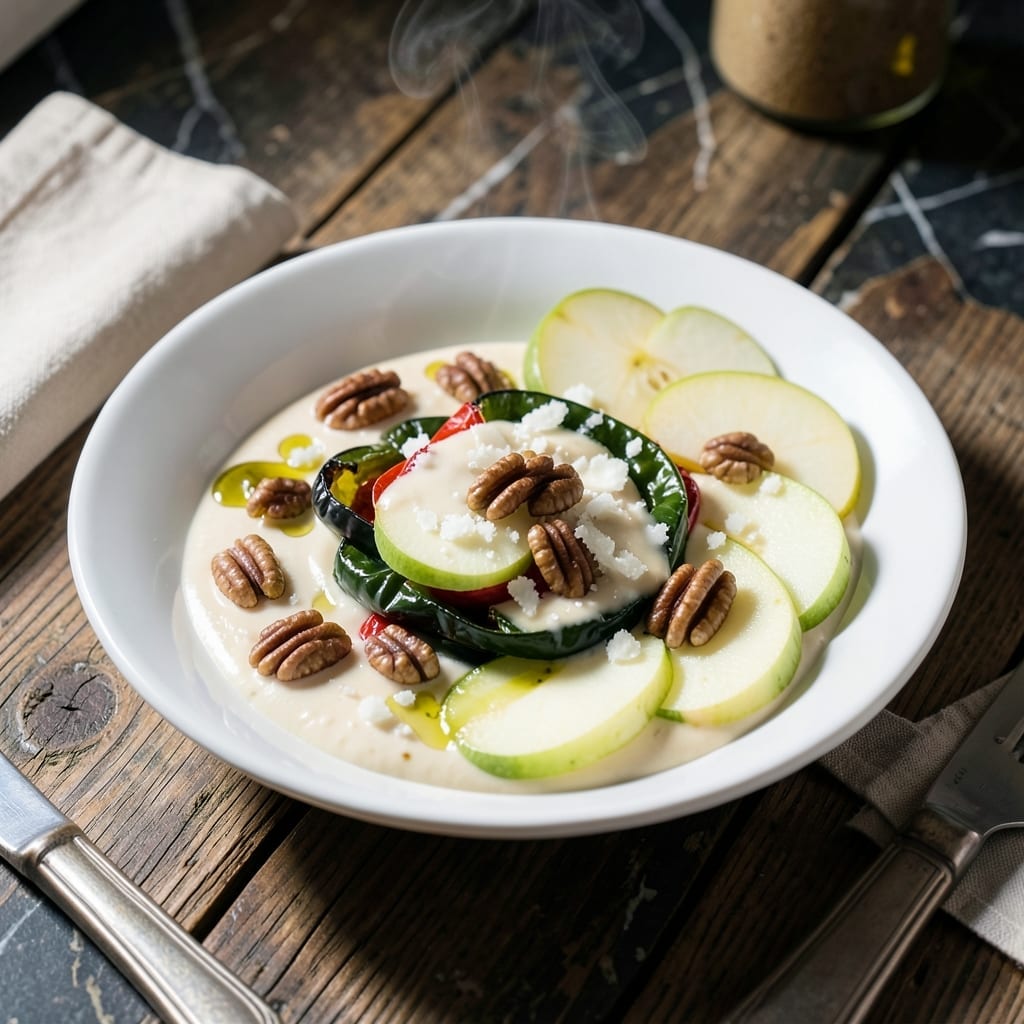 Nogada Sauce Recipe: Walnut-Creamed Poblano and Fruit Elegance