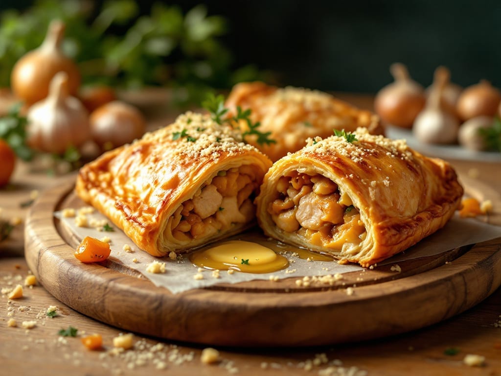 Chicken Pockets Recipe: Buttery Panko Crust With Juicy Chicken Hearts