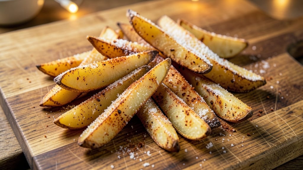 Crispy Parmesan Potato Wedges