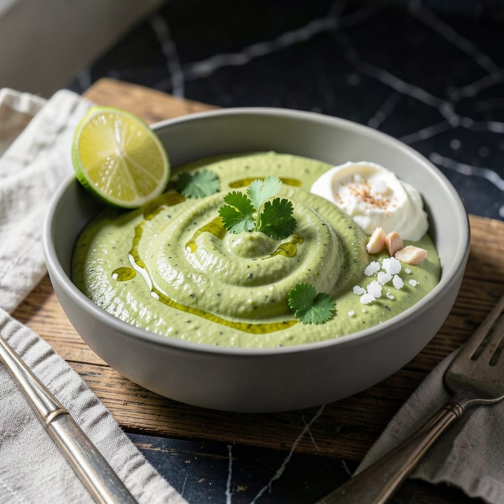 Avocado Cream Sauce Recipe: Silky Lime-Infused Drizzle for Tacos