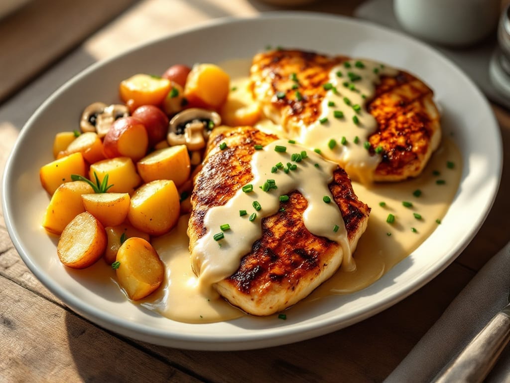 Original Chicken Divan Recipe: Creamy Mushroom and Herb Sauce Magic