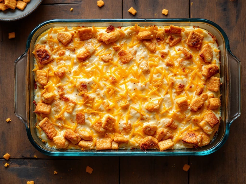 Easy Chicken Casserole Recipe With Ritz: One-Pan Cheesy Crunch Over Creamy Biscuit Beds
