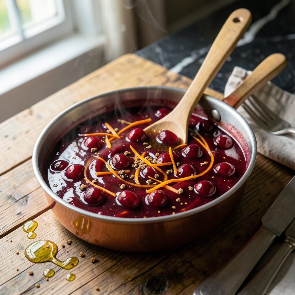Maple Syrup Cranberry Sauce Recipe: Tart-Sweet Holiday Essence