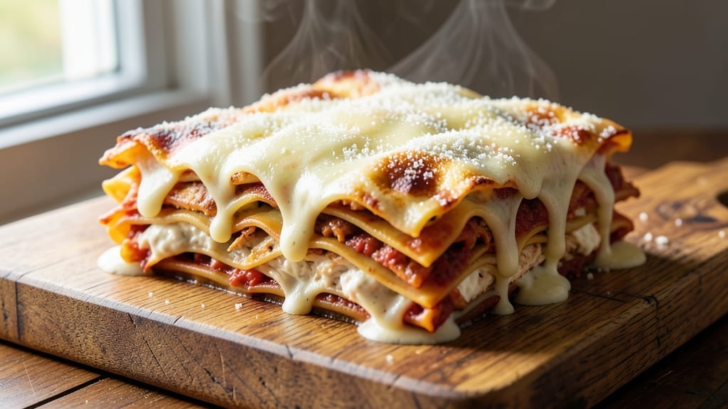 Stouffers-Style Chicken Lasagna Recipe: Layered Creamy Comfort in One Bake Stouffers-Style Chicken Lasagna Recipe: Layered Creamy Comfort in One Bake