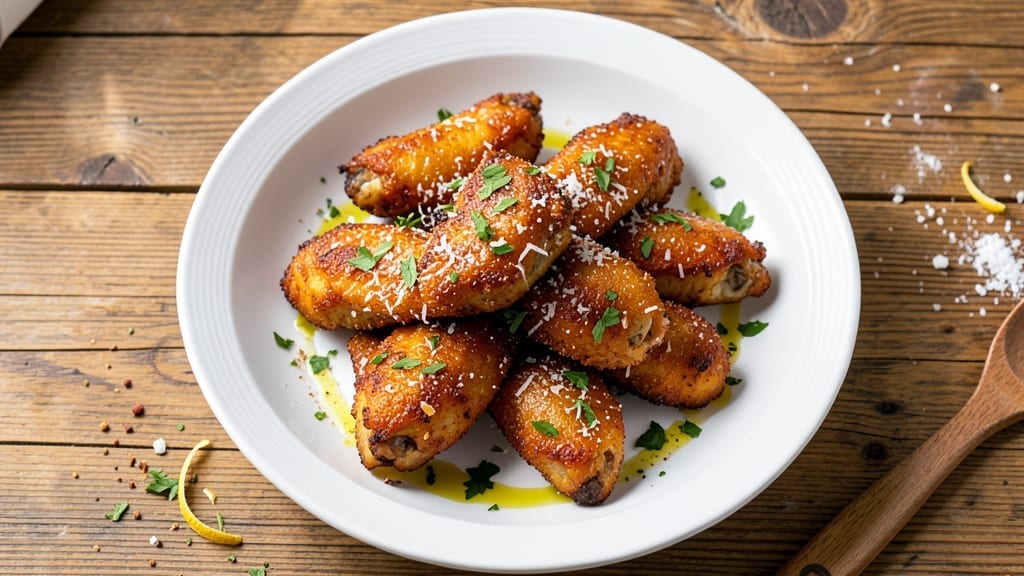 Air Fry Frozen Chicken Wings Recipe: Crispy Parmesan-Garlic Crunch in 15 Minutes Air Fry Frozen Chicken Wings Recipe: Crispy Parmesan-Garlic Crunch in 15 Minutes
