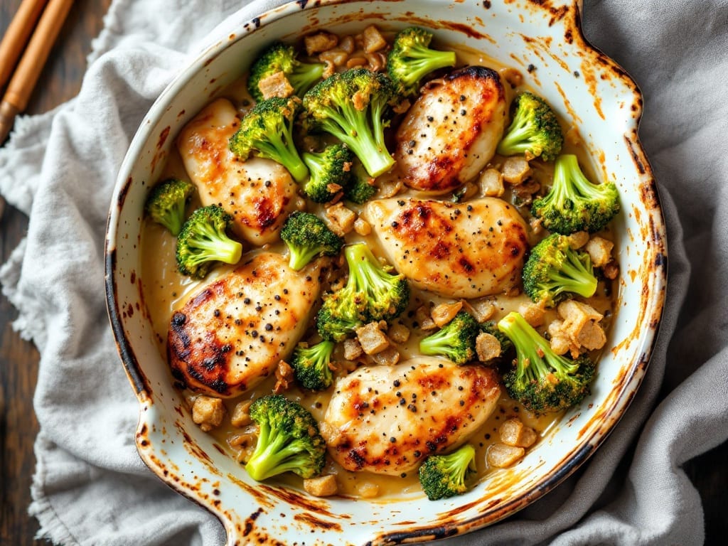 Chicken and Broccoli Casserole Recipe Without Canned Soup: Cheesy, Crisp-Topped Comfort Without the Canned Shortcut