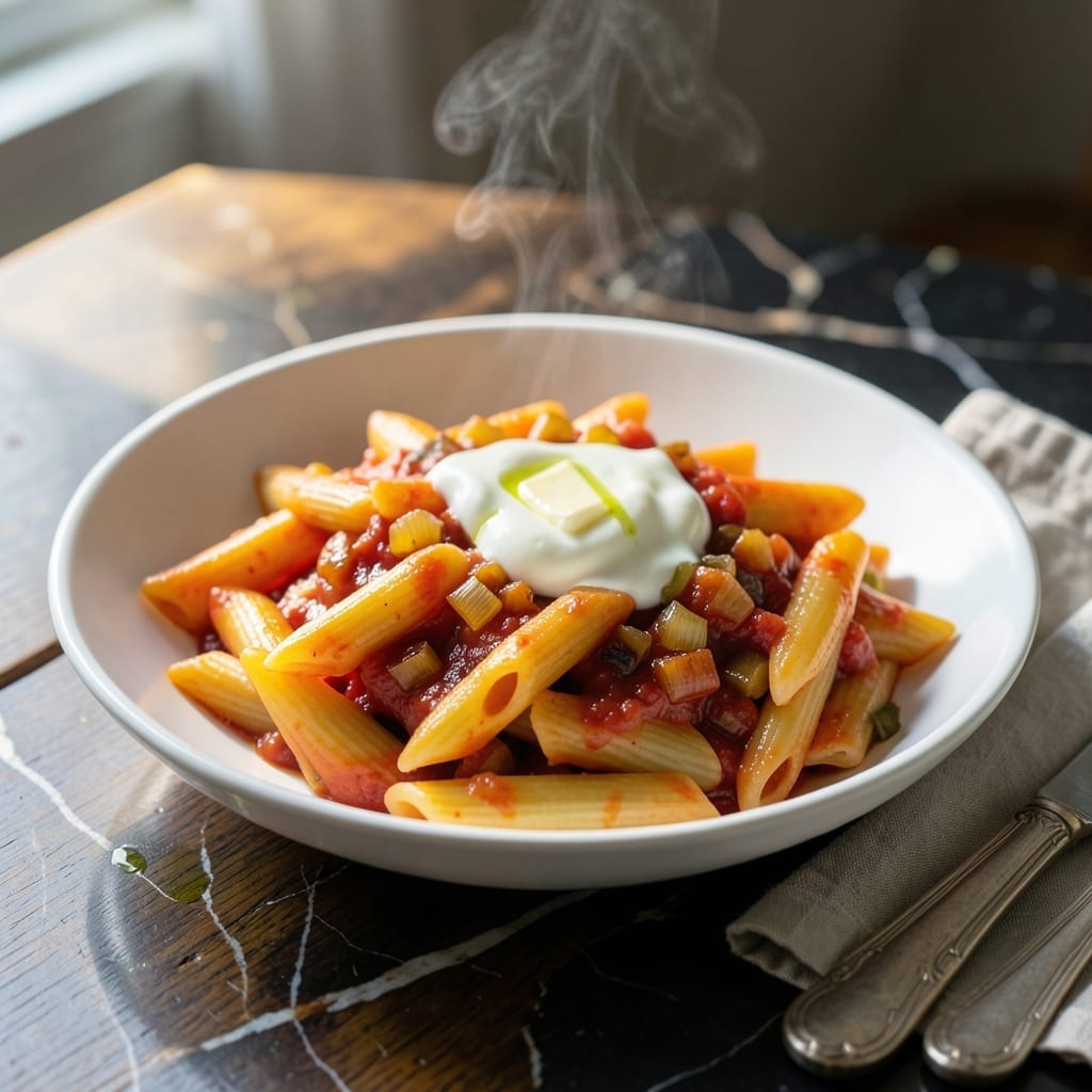 Penne a LA Vodka Sauce Recipe: Silky Tomato-Cream Elegance