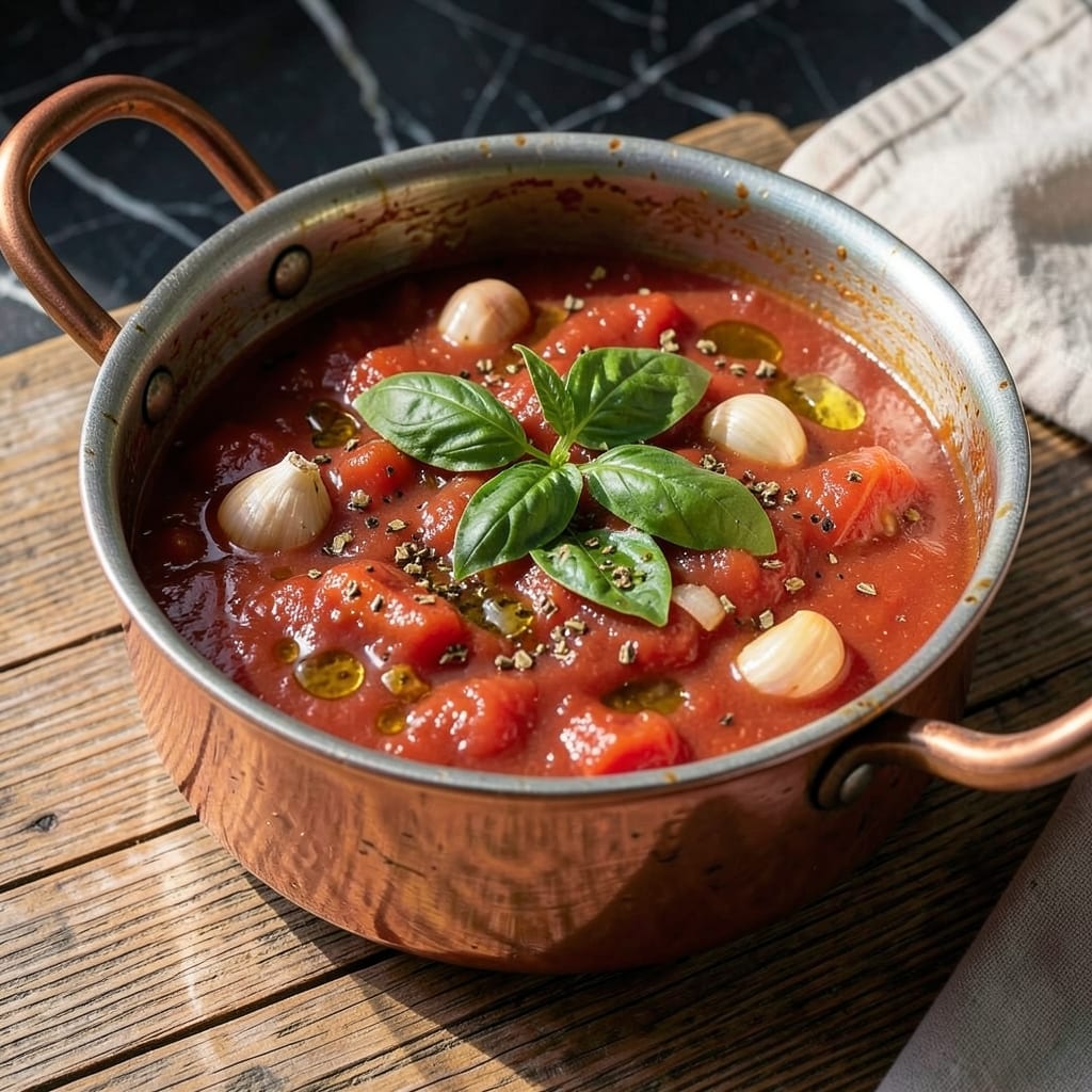 Grandma's Old Fashioned Tomato Sauce Recipe: Slow-Simmered Italian Tradition