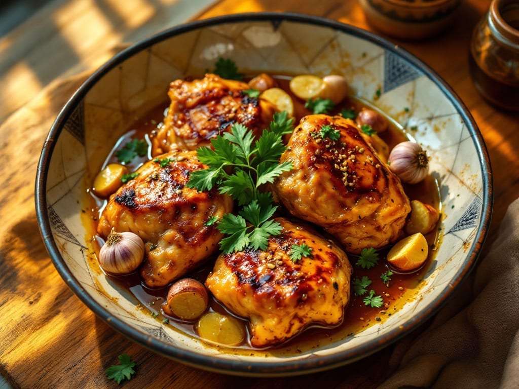 Halal Chicken Recipe: Spice-Infused Crispy Skin and Juicy Centers