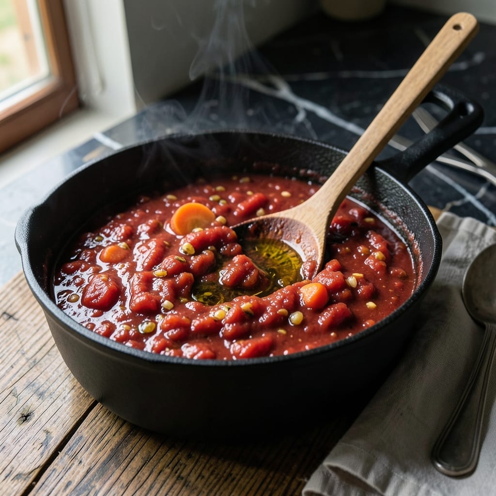 Thick Marinara Sauce Recipe: Slow-Simmered Richness for Pasta Night