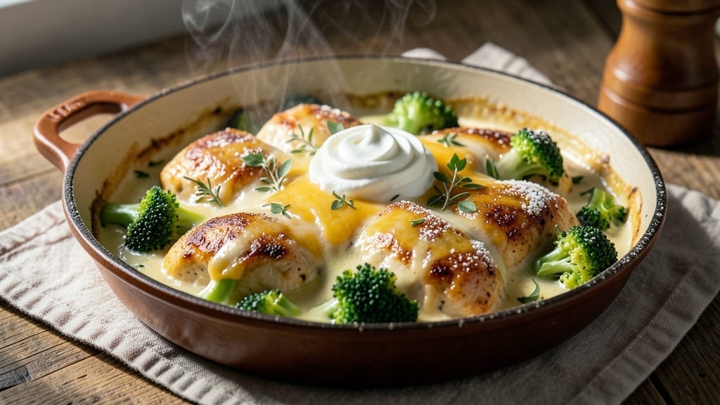 Campbell's Chicken and Broccoli Bake Recipe: Cheesy, Creamy One-Pan Magic