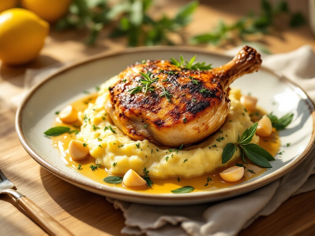Herbal Chicken Recipe: Fragrant Herb Butter Roast With Juicy Centers
