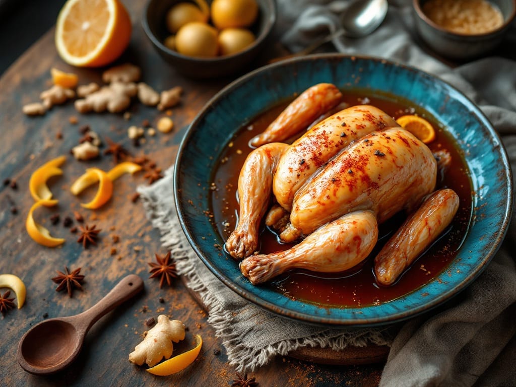 Chinese Boiled Chicken Recipe: Fragrant Five-Spice Poaching Magic