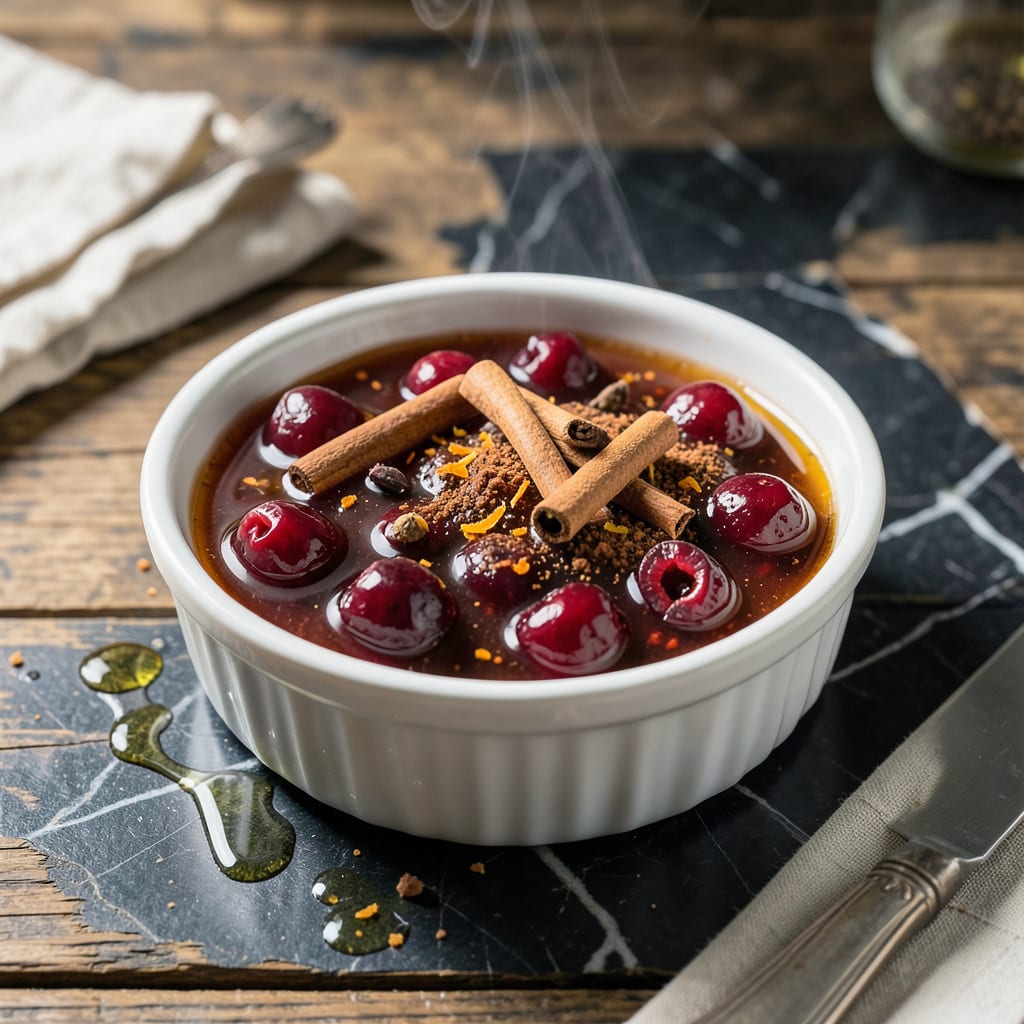 Visual representation of Agave Cranberry Sauce Recipe: Tart Sweet Holiday Essence