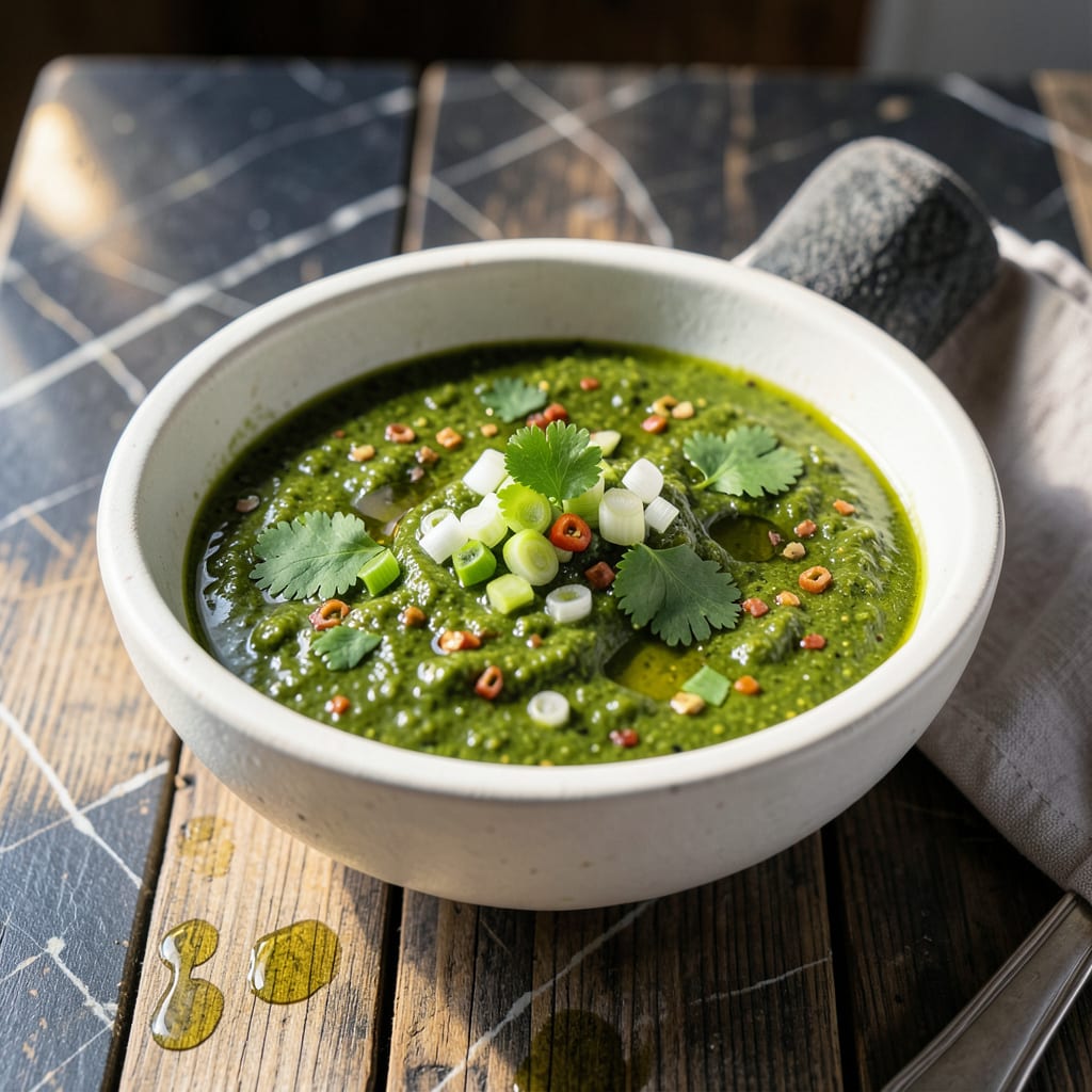 Aji Sauce Recipe Ecuador: Vibrant Green Hot Sauce for Authentic Flavor detailed visual guide