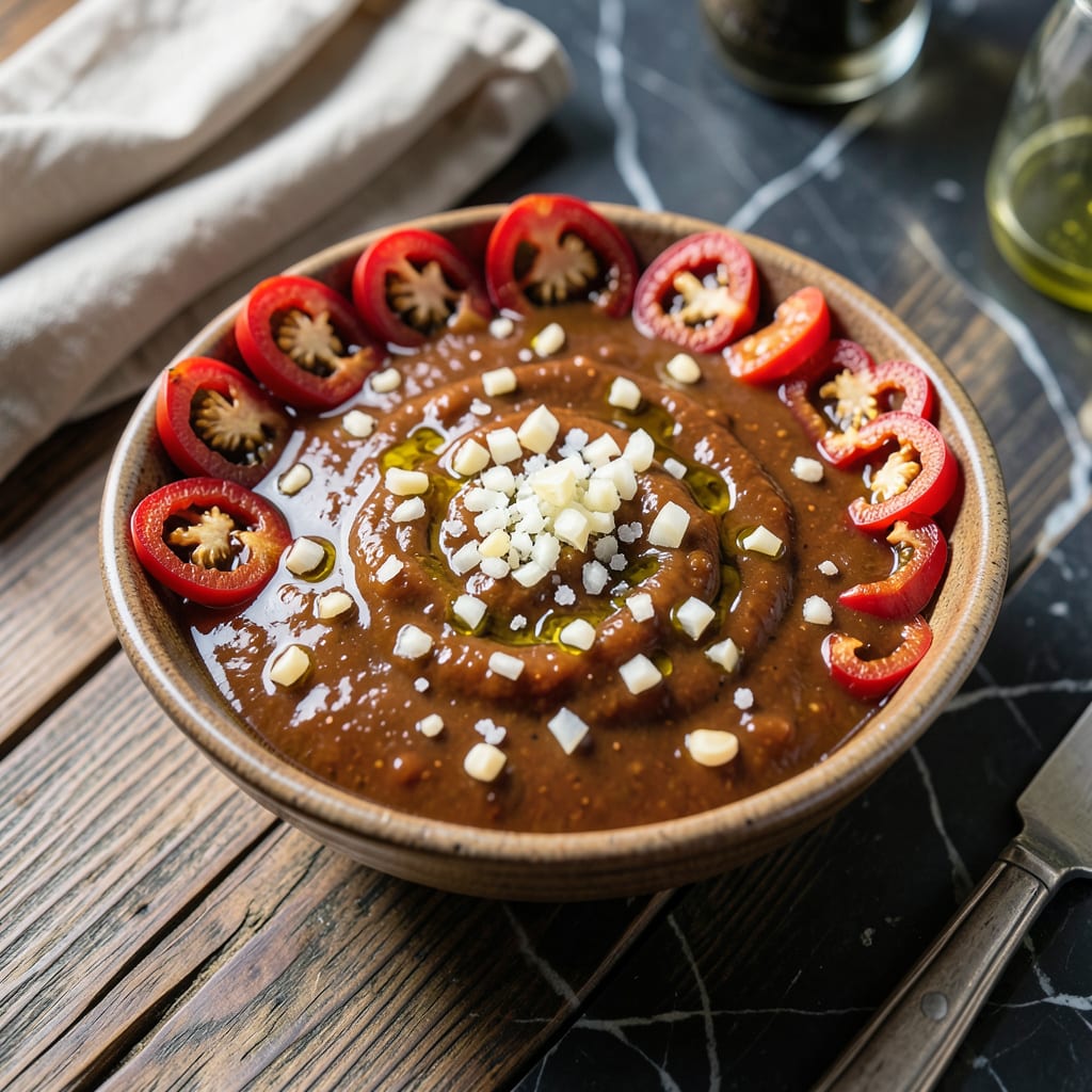 Visual representation of Aju Dipping Sauce Recipe: Fiery Brazilian Pepper Kick