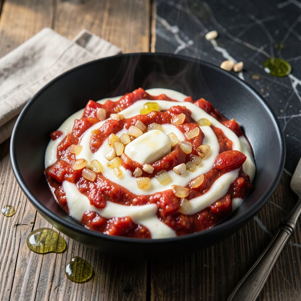 Al A Vodka Sauce Recipe: Rich Tomato and Cream Fusion example with annotations