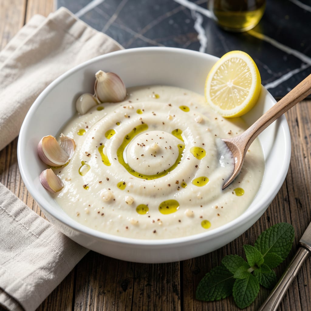 Comprehensive Al Baik Garlic Sauce Recipe: Bold Middle Eastern Creamy Zing visual reference