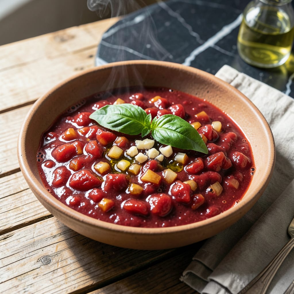 Al Fresco Sauce Recipe: Authentic Italian Tomato Basil Blend illustration with key details