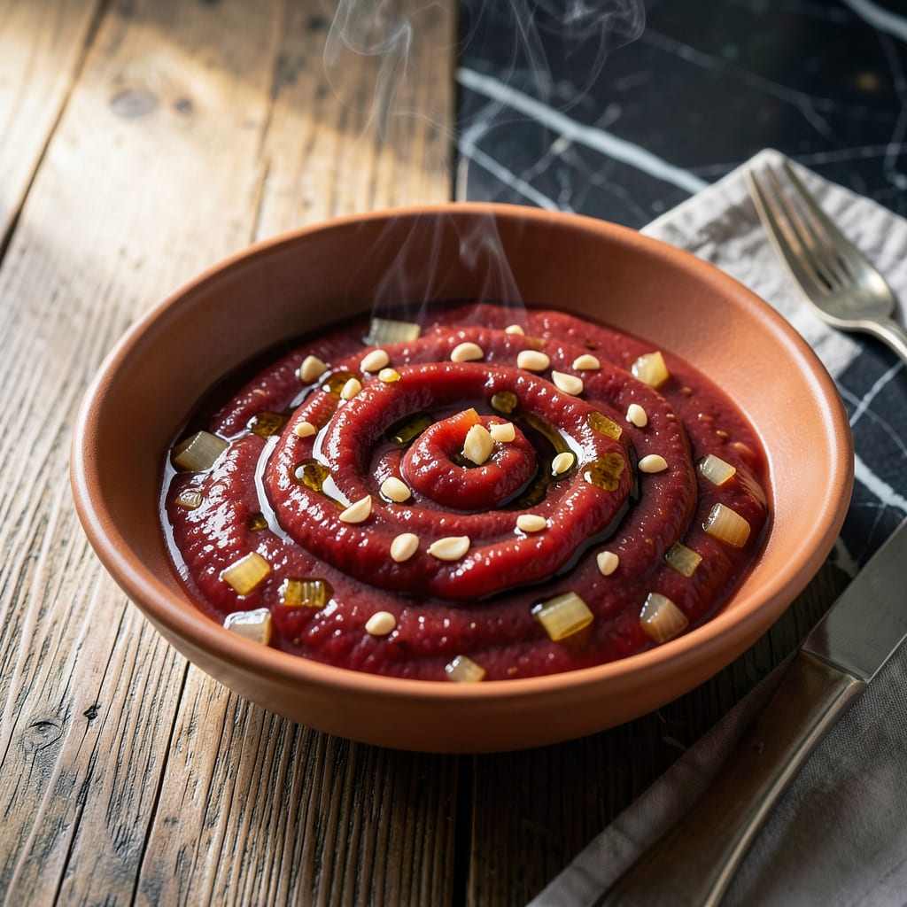 Visual representation of albertos red sauce recipe