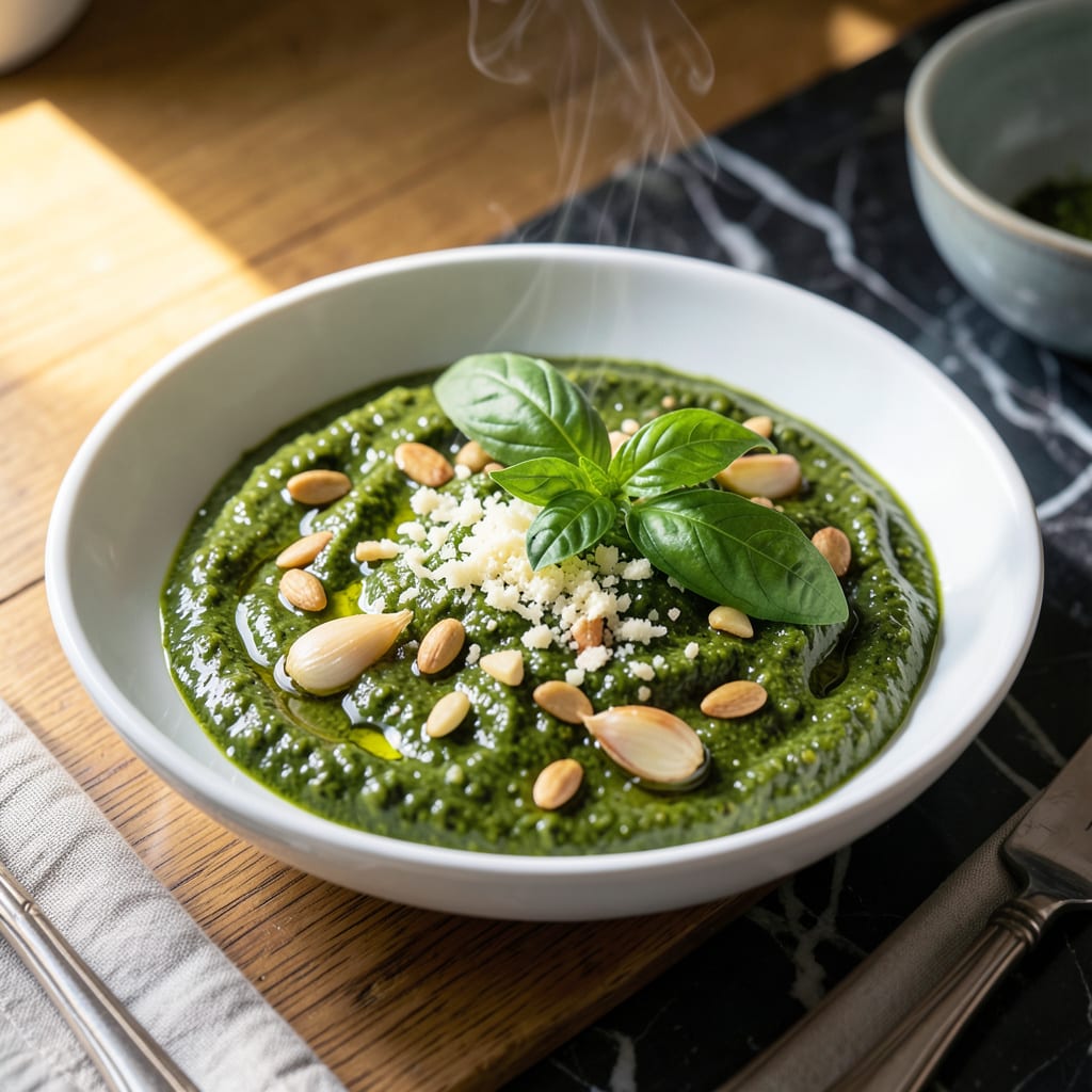 Aldi Pesto Sauce Recipe: Fresh Basil Blend for Pasta and More example with annotations