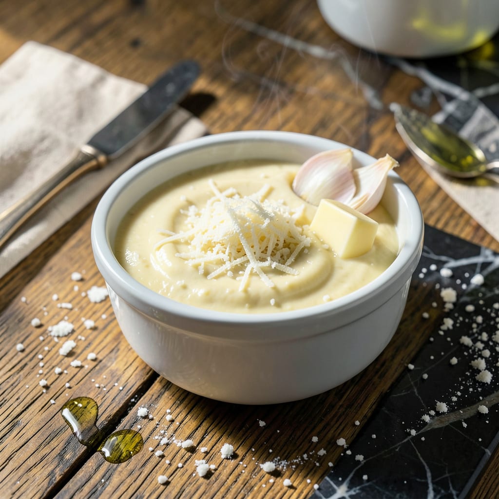 Complete Alfredo Sauce Recipe for One: Rich Parmesan Velvety Base overview image